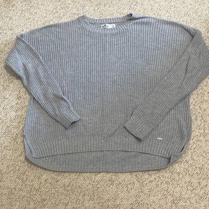 Hollister gray crewneck sweater